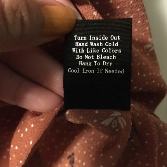 Perch by Blu Pepper Tie Short Sleeve Blouse 3XL - Picture 8 of 8